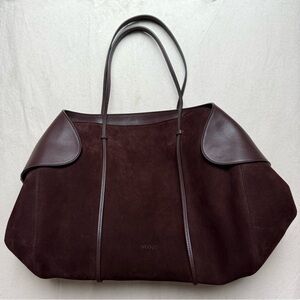 NEOUS BERENICES Dark Chocolate, voluminous holdall, crafted from luxury $1400USD